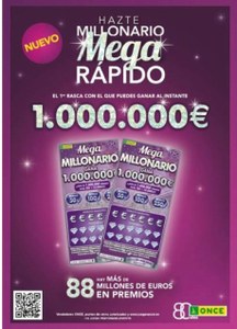 Cartel de promoción del nuevo 'Megamillonario'