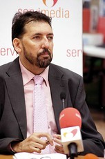 El técnico de Fundación ONCE David Zanoletty