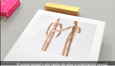 Fotograma del vídeo elaborado por la Dirección General de la ONCE