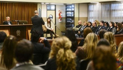 Un juicio con jurado popular