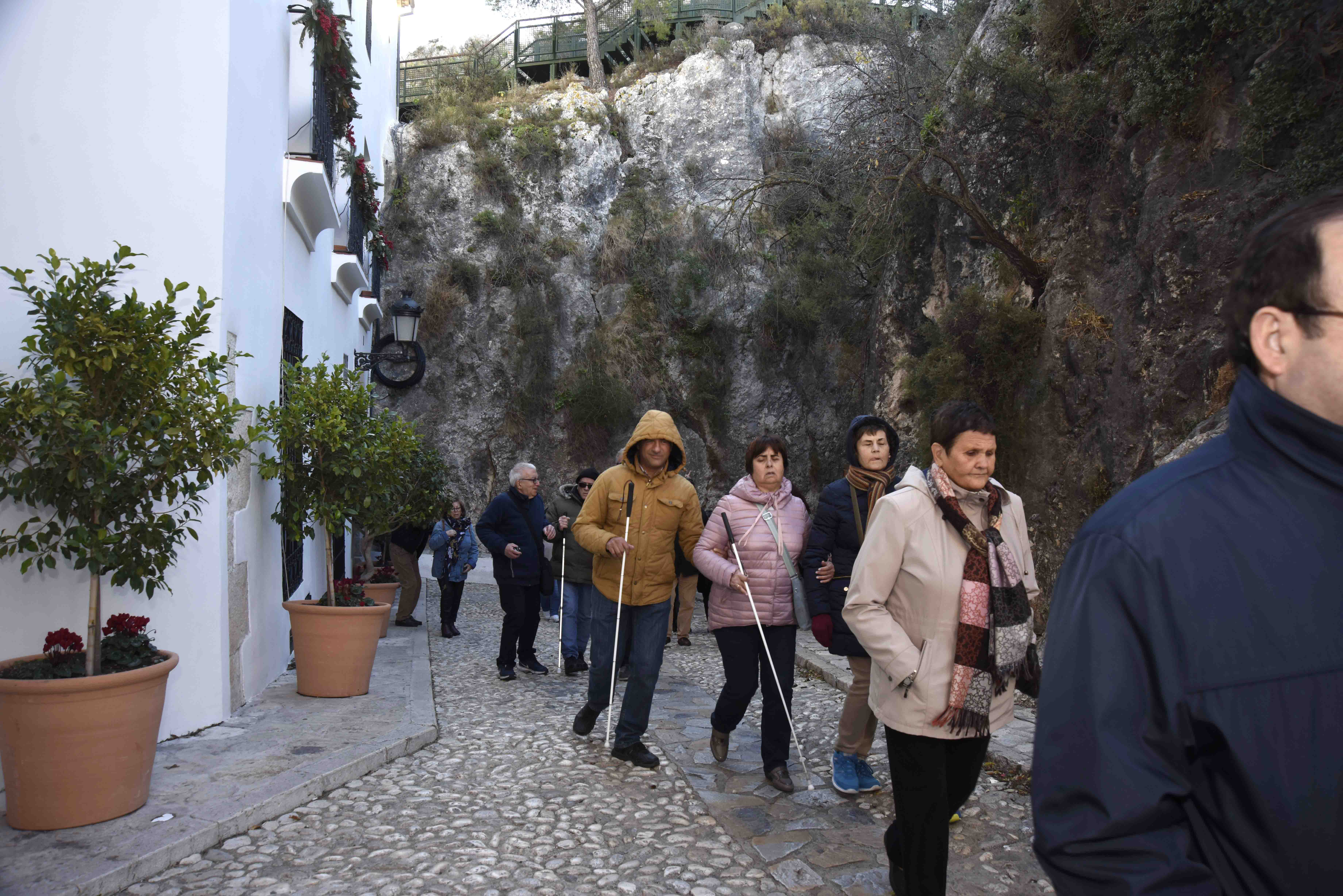 Durante una de las excursiones programadas a la localidad de Guadalest