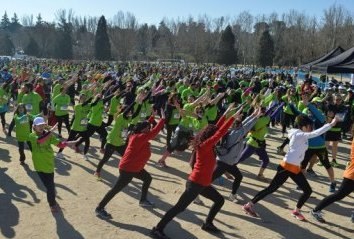 Imagen de la edición 2017 de la "Carrera por la esperanza"