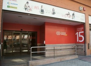 Entrada de la sede de Fundación ONCE