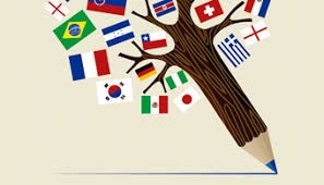 Dibujo referido al aprendizaje de idiomas