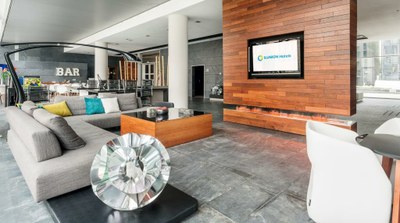 Aspecto del hall del hotel ILUNION Atrium en Madrid