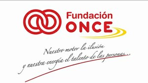 Cartel anunciador de las becas de Fundación ONCE