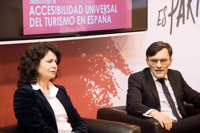 La secretaria de Estado, Matilde Asian, presenta con Alberto Durán el informe del Observatorio