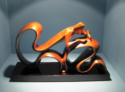 Homenaje a la ONCE, escultura de Prieto Lago