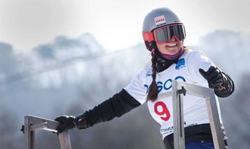 Astrid Fina, en las pistas canadienses