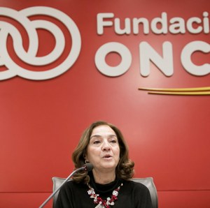 Carmen Vela durante su intervención en el acto