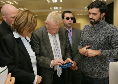Gein Jensen durante su visita al CIDAT