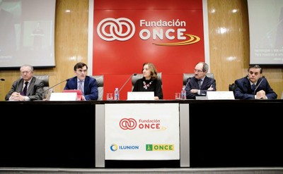 Mesa presidencial del acto de apertura de la Asamblea de eVIA