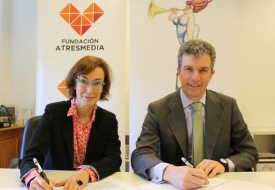 Carmen Bieger y Alfonso Oriol