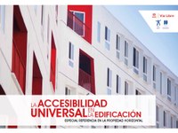 Portada de libro ‘La accesibilidad universal en la edificación’ 