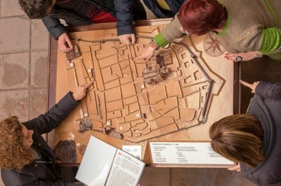 Maqueta de Tarragona (Foto: Diari de Tarragona)