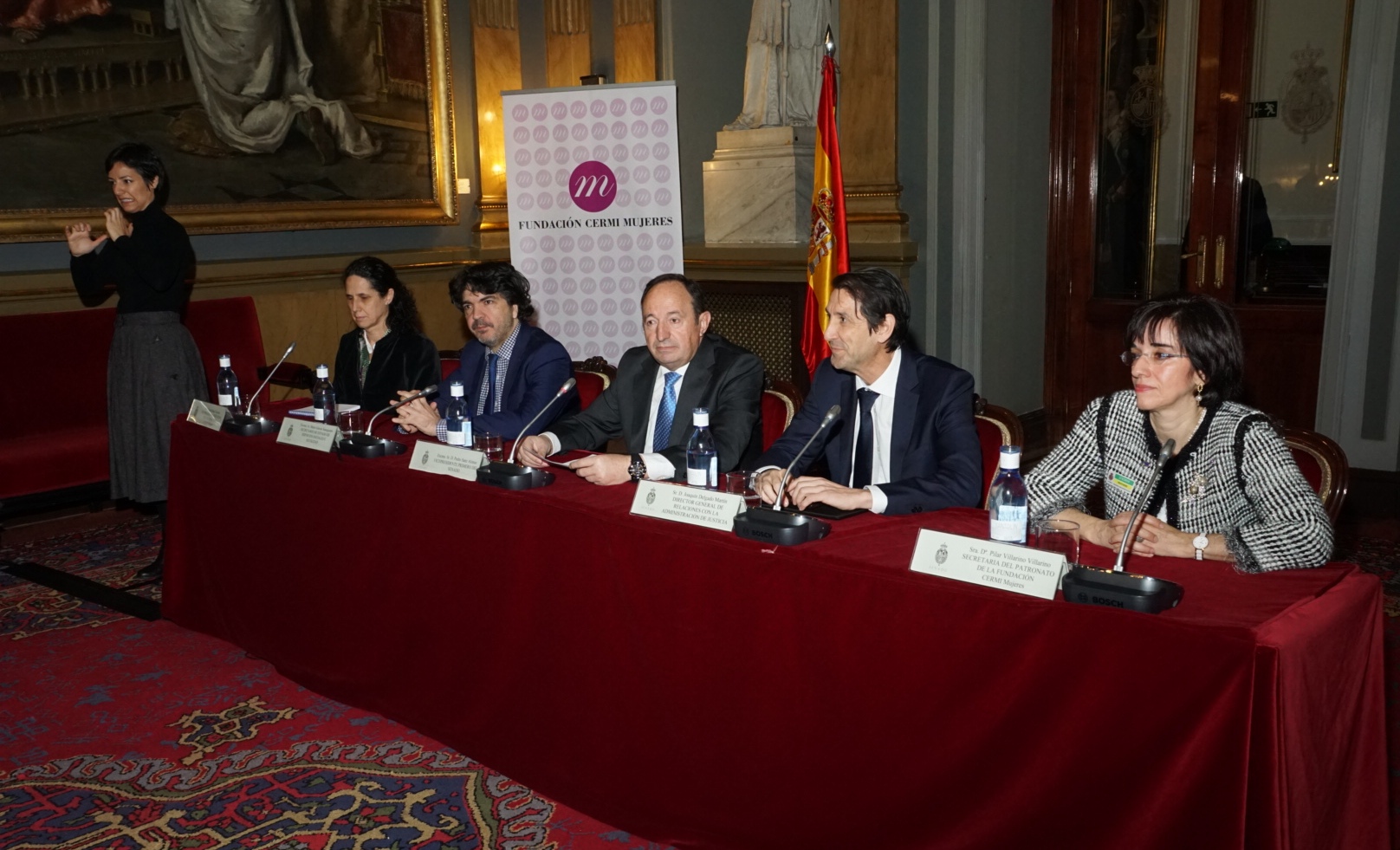 Mesa inaugural II Conferenica Sectorial.