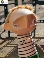 Un ninot de la falla infantil de San José de la Montaña-Teruel 