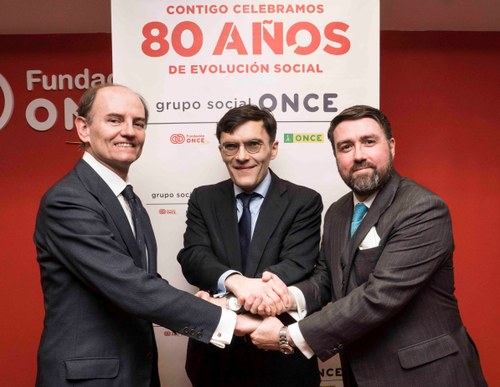 Carlos de Palacio,  Alberto Durán y  Gabriel Novela del Rey 