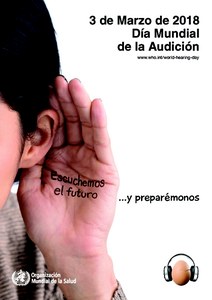 Cartel promocional de FIAPAS con motivo del Día Mundial de la Audición 2018