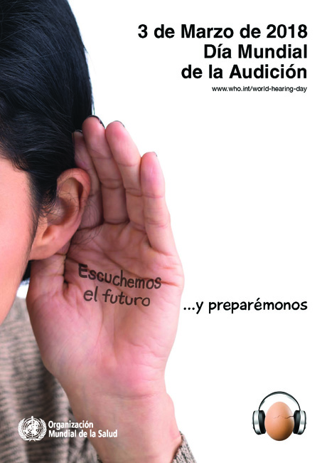 Cartel promocional de FIAPAS con motivo del Día Mundial de la Audición 2018