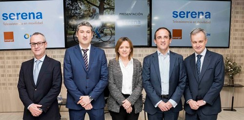Foto de familia de la presentación de Serena