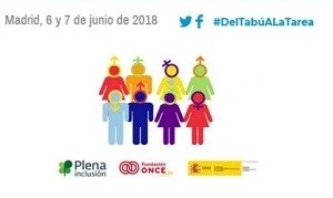 Banner de las Jornadas sobre derecho a la sexualidad, de Plena Inclusión
