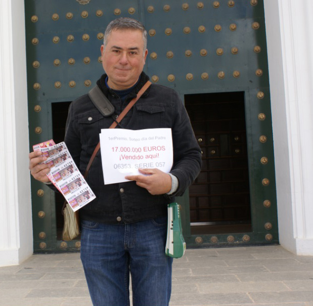 Mario Rodríguez ha repartido los 17 millones de euros del Extra del Día del Padre