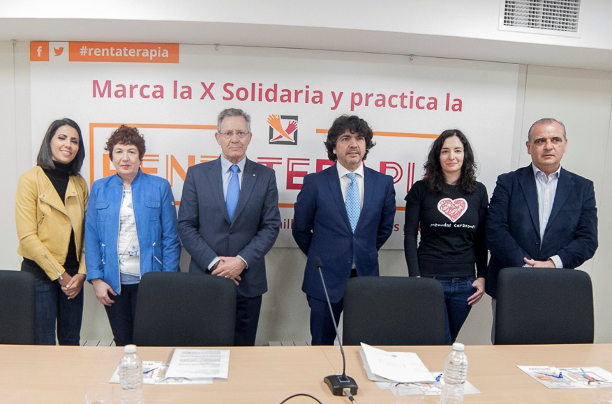 De izda a dcha. Ana Pastor, Estrella Rodríguez, Javier Senent, Mario Garcés, Aída Ramos y Luciano Poyato