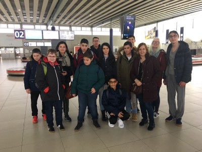 En el aeropuerto de París