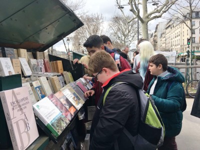 Visitando las librerías callejeras en París
