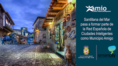 Santillana pasa a formar parte de la red espanola de ciudades inteligente (Campaña de Amio)