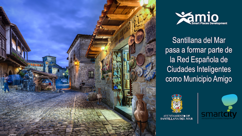 Santillana pasa a formar parte de la red espanola de ciudades inteligente (Campaña de Amio)