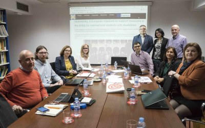 Los expertos del proyecto durante su reunión en Madrid