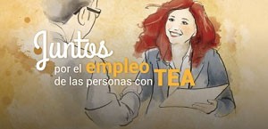 Cartela de la publicación de Autismo España