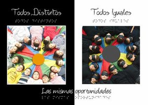 Trabajo Ganador en categoría A  del colegio de Ceuta