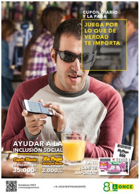 Cartel  de la nueva campaña promocional del cupón diario y La Paga