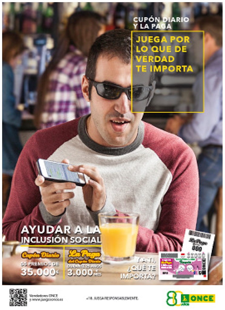 Cartel  de la nueva campaña promocional del cupón diario y La Paga