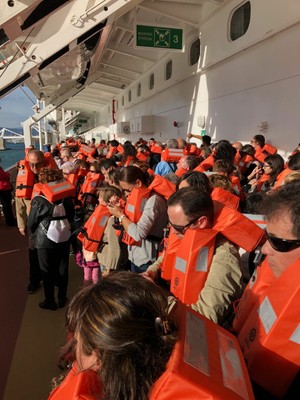Simulacro de evacuación
