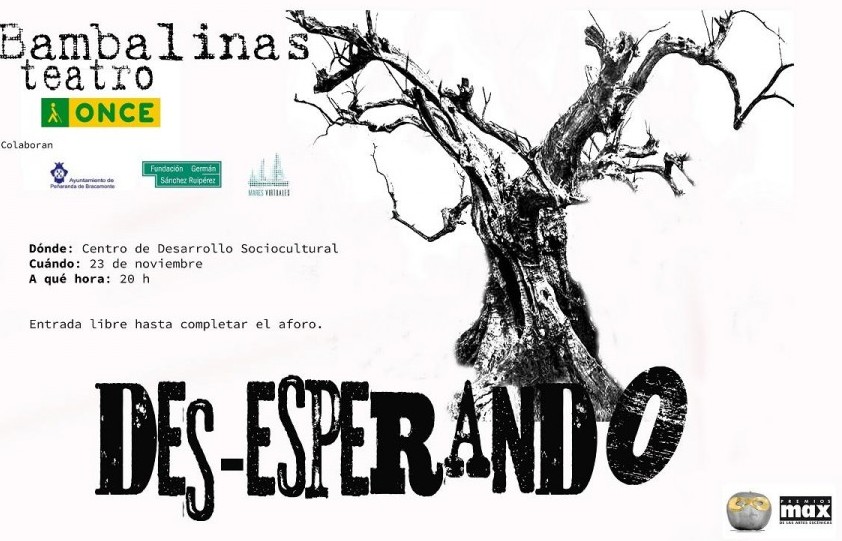 Cartel de la obra Des-esperando