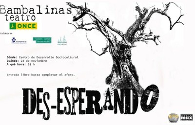 Cartel de la obra Des-esperando