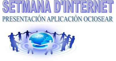 Cartel anunciador de la Semana de Internet organizada por la ONCE en Valencia