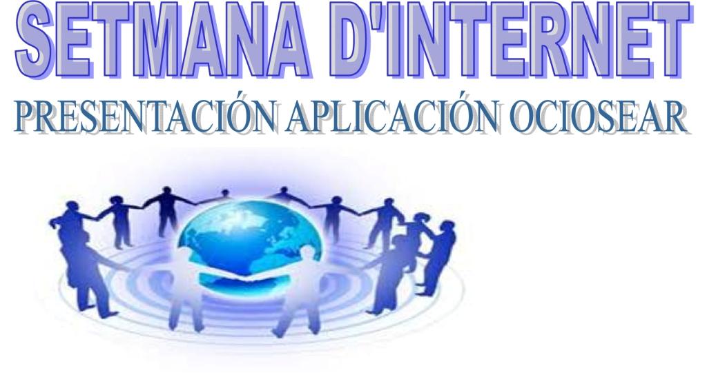 Cartel anunciador de la Semana de Internet organizada por la ONCE en Valencia