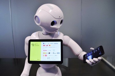 El robot interactivo que ILUNION pondrá a disposición de los visitantes de la Bienal