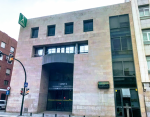 Sede de la ONCE, en la Plaza de San Agustín de la capital murciana
