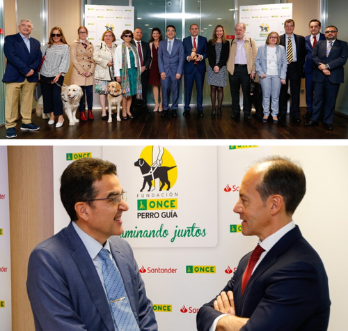 Arrina, patronos de la FOPG. Abajo, Andrés Ramos y Rami Aboukhair