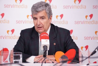 Juan Manuel Fernández en la agencia de noticias Servimedia