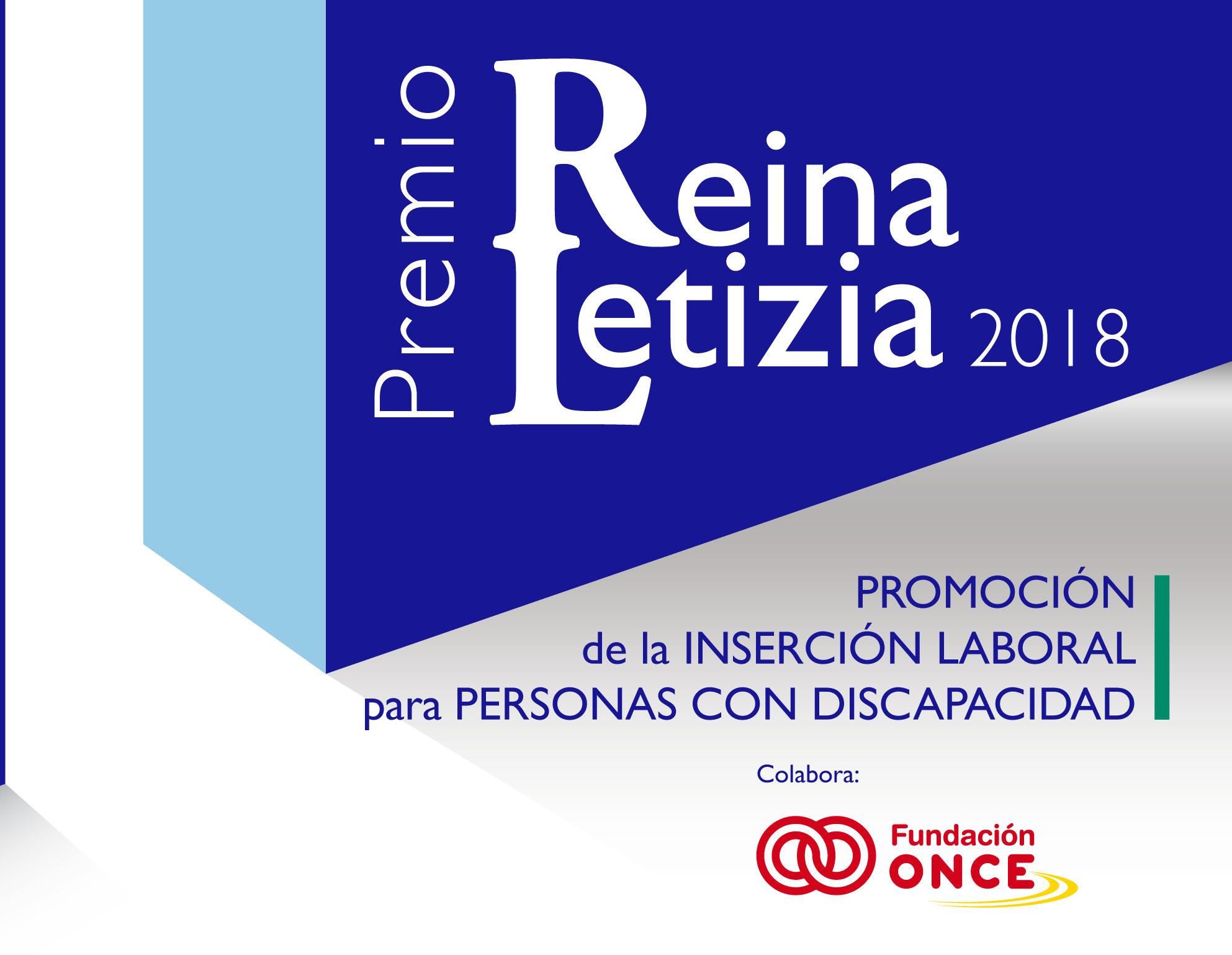 Cartela de los Premios Reina Letizia