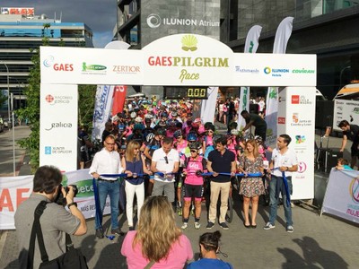 Cabecera de salida de la carrera
