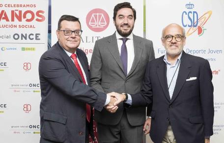 De izquierda a derecha: José Luis Martínez, Juan Pardo y Alfonso Jiménez 