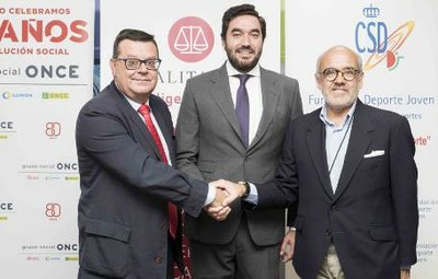 De izquierda a derecha: José Luis Martínez, Juan Pardo y Alfonso Jiménez 